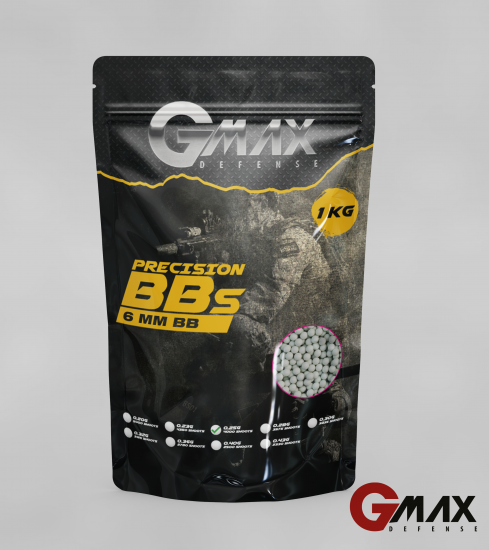 GMAX 0.25 GR BB 6mm Airsoft BB