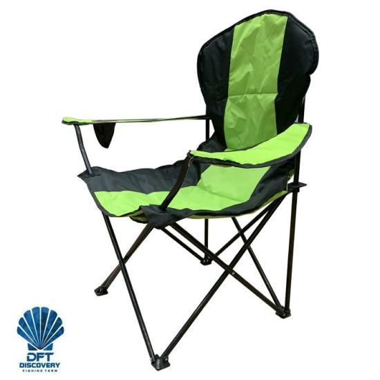DFT Kollu Katlanır Premium Kamp Sandalyesi - Yeşil