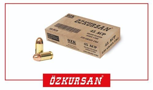 45 ACP FMJ-230 GRN. (ÖZKURSAN) TABANCA FİŞEĞİ