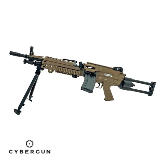 CYBERGUN FN Minimi  M249 Para Tan AEG 6 mm