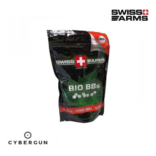 CYBERGUN Swiss Arms Bio 0,25G 4000* Airsoft BB