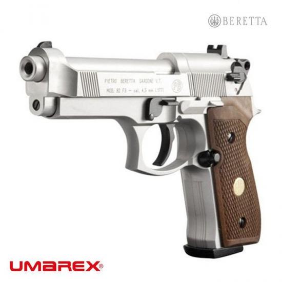 UMAREX Beretta M92 FS 4,5MM Havalı Tabanca A.Nikel