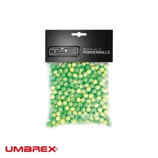 UMAREX T4E Paintball Mermisi .43Cal. 500 Adet