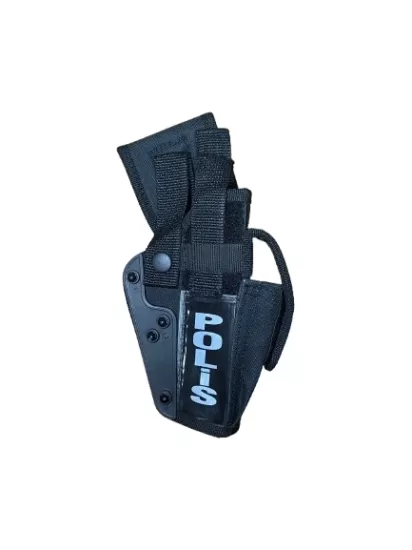 Çift Emniyetli Sallamalı Resmi Silah Kılıfı