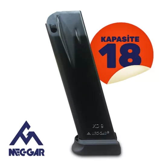 MEC-GAR HS Px9 XD9 Siyah Şarjör