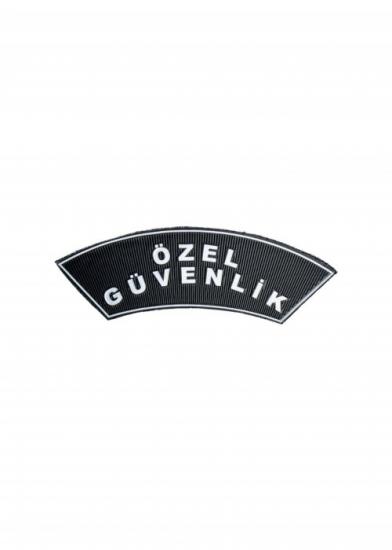 Özel Güvenlik Pvc Patch Yan  