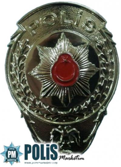 Polis Müdür Tören Metal Göğüs Arması