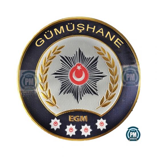 EGM GÜMÜŞHANE İl Kol Arması