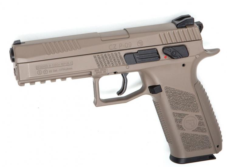 CZ P09 FDE Tan Rengi Green Gazlı BLOWBACK Airsoft Tabanca