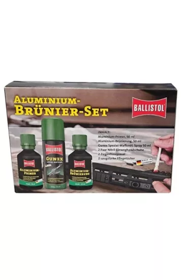 Ballistol Alüminyum Silah Boyası Set