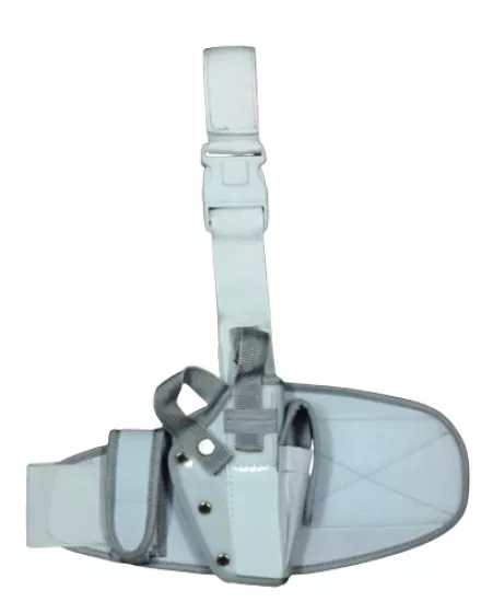 İmperteks Tek Askılı Çift Şarjörlü Beyaz Bacak Tabanca Kılıfı