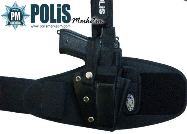 İmperteks Atkılı Polis Armalı Şarjör Kılıflı ,Korse Bacak Kılıfı