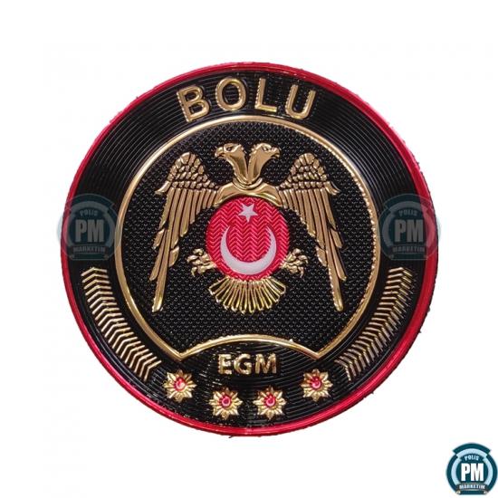 Çevik Kuvvet Bolu Kol Arması 3D Yeni Tip Arma