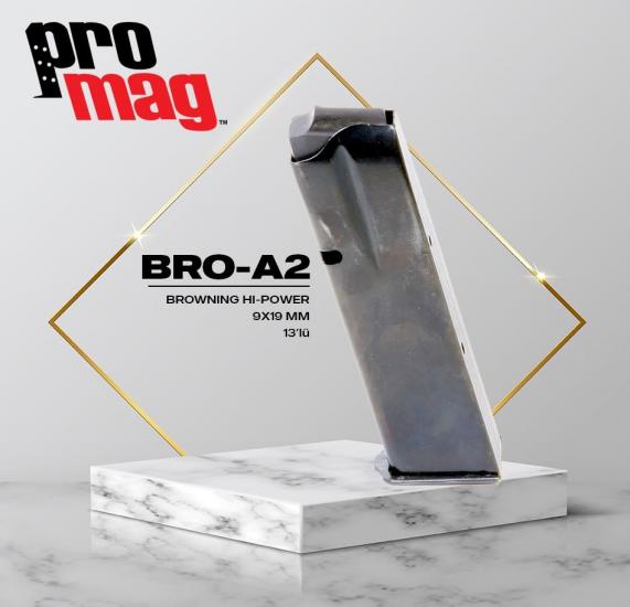 PROMAG Browning® Hi-Power 9mm (13 Kapasite) - Blue Steel