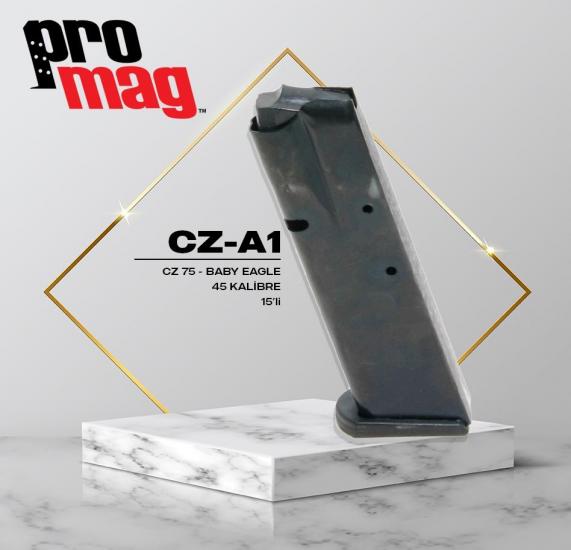 PROMAG BerCZ® CZ-75, TZ-75, ve Baby Eagle® 9mm (15 Kapasite)