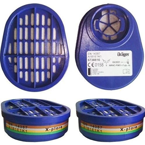 Drager X-Plore 6738816 Abek1 Filtre (3300 Için)