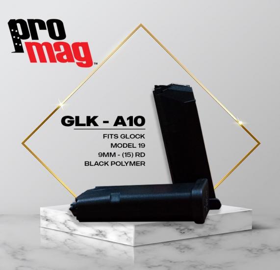 PROMAG Glock® Model 19 9mm (15 Kapasite)