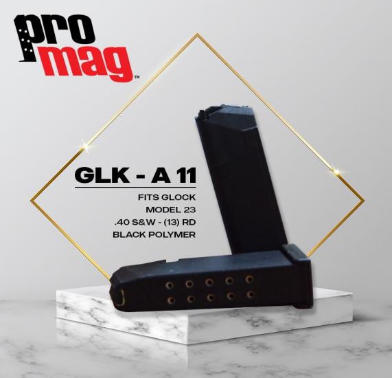 PROMAG Glock® Model 23 .40 S&W (13 Kapasite)