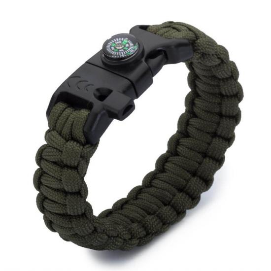 Paracord Bileklik Yeşil