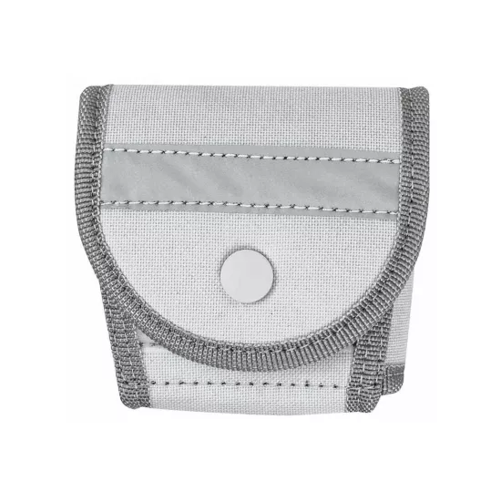 Cırtlı Butonlu Beyaz Kelepçe Kılıfı