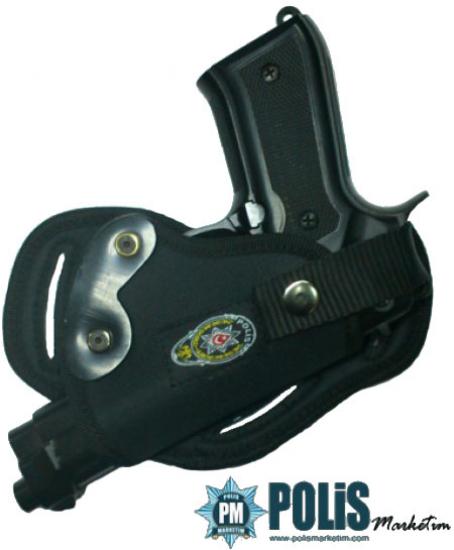Ayarlanabilir Atkılı, Çift Açılı ,Polis Armalı  İmperteks Kılıf