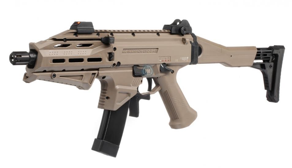 ASG CZ Scorpion EVO 3 Atek Tasarım Tan Rengi - Çift Renk