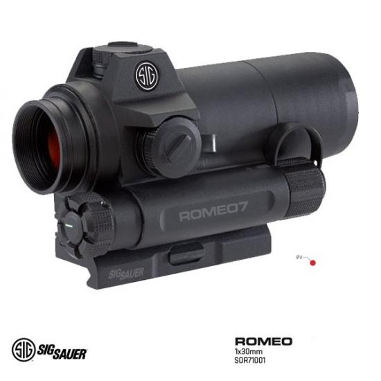 SIG SAUER ROMEO7 FULL SIZE RED DOT