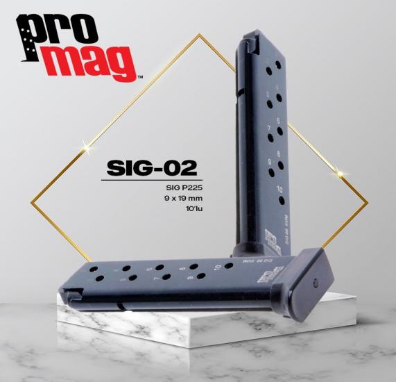 PROMAG Sig Sauer® P225™ 9mm (10 Kapasite)