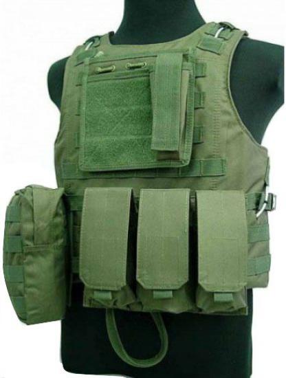 Hücum Yeleği Yeşil Renk Vest