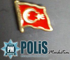 Türk Bayrağı Yaka Rozeti