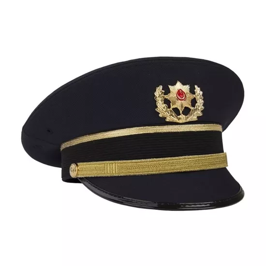 Polis Müdür Tören Şapkası Lacivert