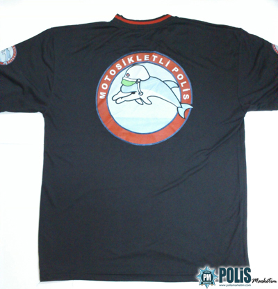 Motosikletli  Polis T-shirt  (yunus)