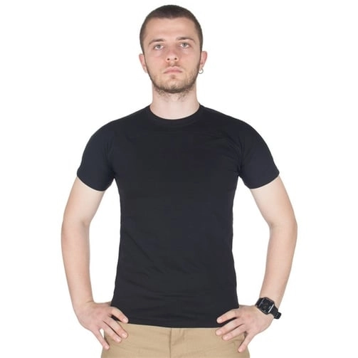 Hovergym Taktikal Outdoor Bisiklet Yaka Tişört – Siyah