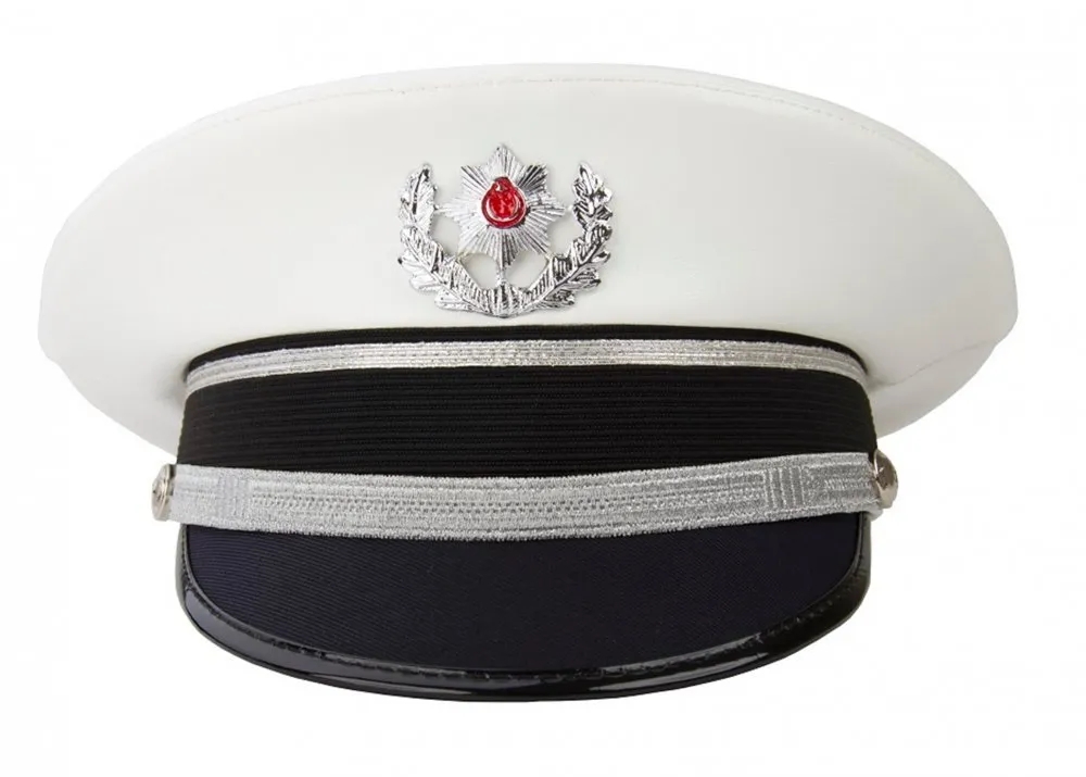 Polis Amir Tören Şapkası Beyaz
