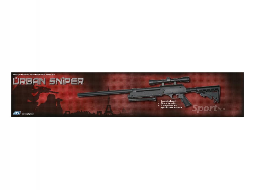 ASG Urban Snıper Yaylı Airsoft Tüfek
