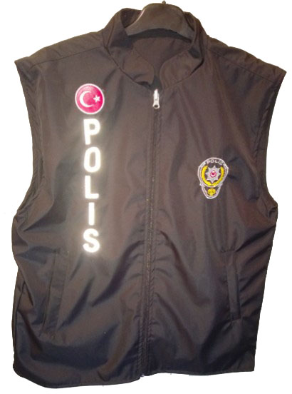 Çevik Kuvvet Panzer  Yeleği 1. Kalite (çift taraflı) Nakış ,Reflektif