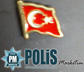 Türk Bayrağı Yaka Rozeti