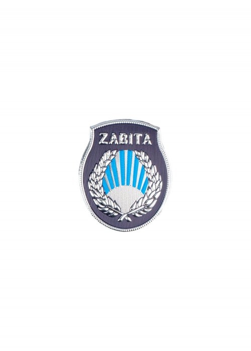 Lacivert Zabıta Arması PVC
